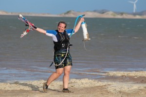 Jo Wilson Coaching Brazilian Kitesurfing Holiday