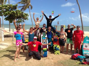 The Brazil surfari and coaching Crew 2014